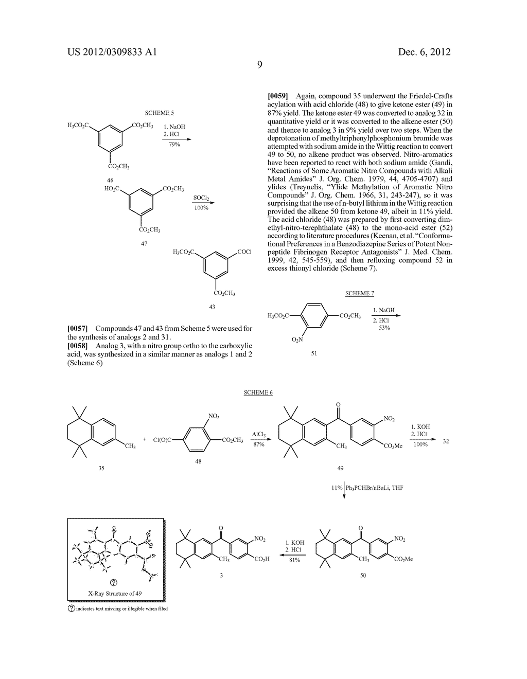 NOVEL BEXAROTENE ANALOGS - diagram, schematic, and image 13