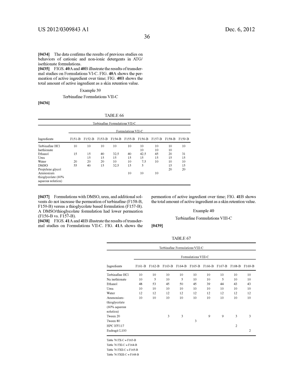 HIGHLY PERMEATING TERBINAFINE FORMULATION - diagram, schematic, and image 86