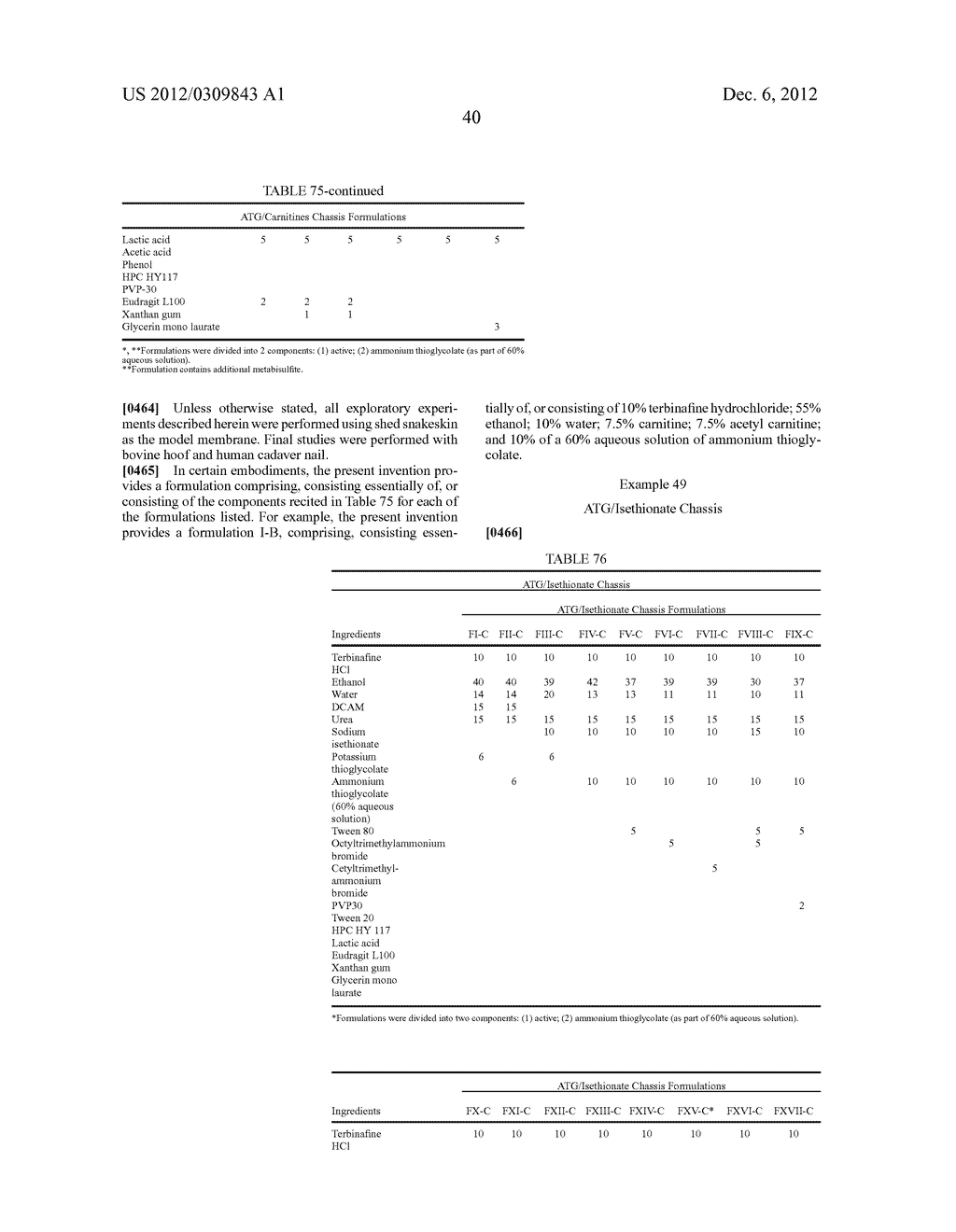 HIGHLY PERMEATING TERBINAFINE FORMULATION - diagram, schematic, and image 90