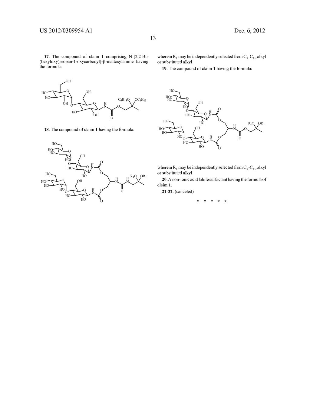 NON-IONIC ACID-LABILE SURFACTANTS AND METHODS OF USE - diagram, schematic, and image 20