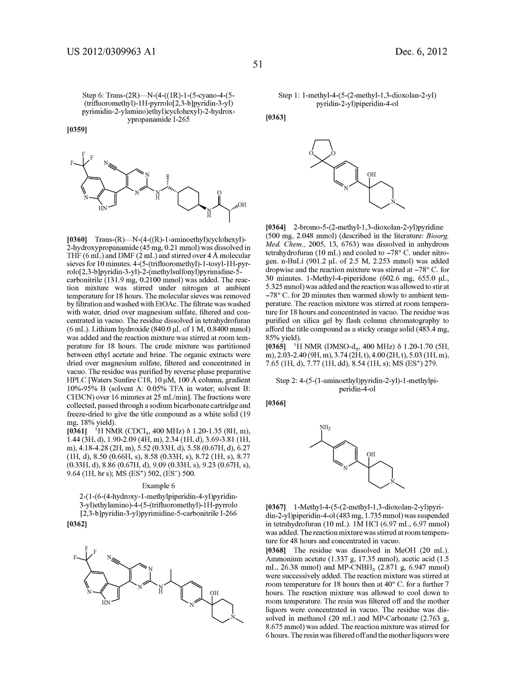 5-CYANO-4- (PYRROLO [2,3B] PYRIDINE-3-YL) -PYRIMIDINE DERIVATIVES USEFUL     AS PROTEIN KINASE INHIBITORS - diagram, schematic, and image 52