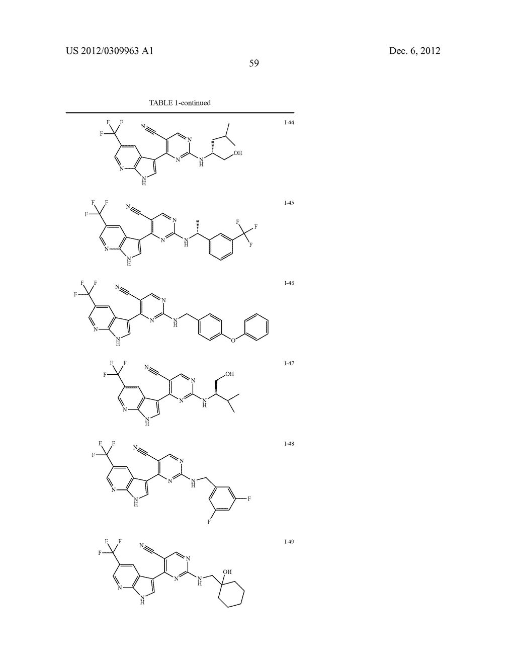 5-CYANO-4- (PYRROLO [2,3B] PYRIDINE-3-YL) -PYRIMIDINE DERIVATIVES USEFUL     AS PROTEIN KINASE INHIBITORS - diagram, schematic, and image 60