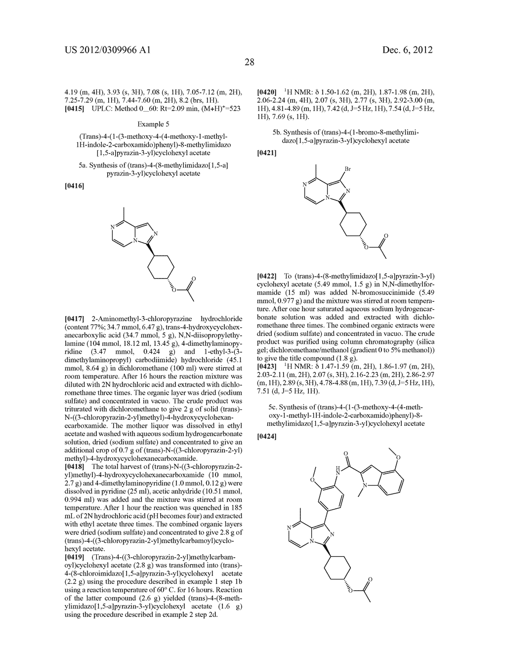 8-METHYL-1-PHENYL-IMIDAZOL[1,5-A]PYRAZINE COMPOUNDS - diagram, schematic, and image 29