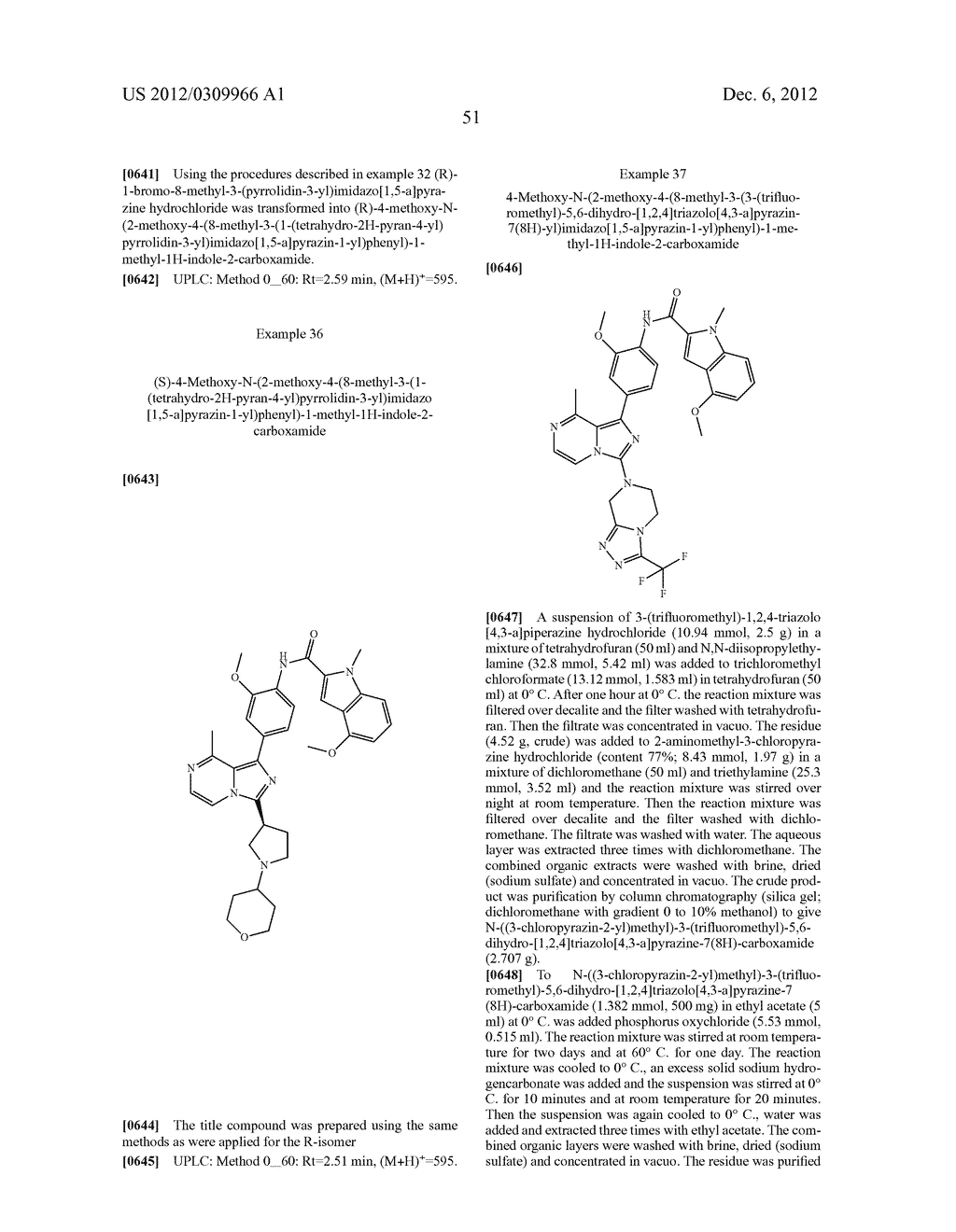 8-METHYL-1-PHENYL-IMIDAZOL[1,5-A]PYRAZINE COMPOUNDS - diagram, schematic, and image 52