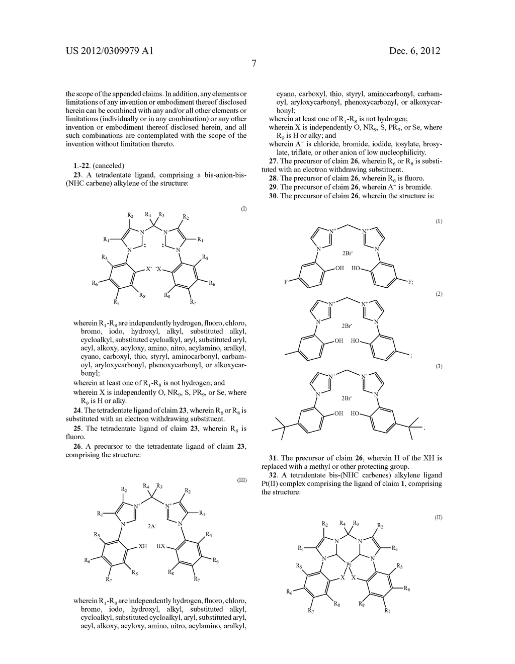 PHOSPHORESCENT MATERIAL, THEIR PREPARATIONS AND APPLICATIONS - diagram, schematic, and image 14