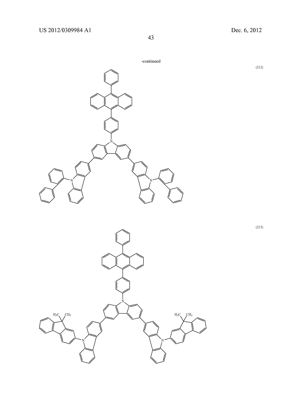 ORGANIC COMPOUND, ANTHRACENE DERIVATIVE, AND LIGHT-EMITTING ELEMENT,     LIGHT-EMITTING DEVICE, AND ELECTRONIC DEVICE USING ANTHRACENE DERIVATIVE - diagram, schematic, and image 115