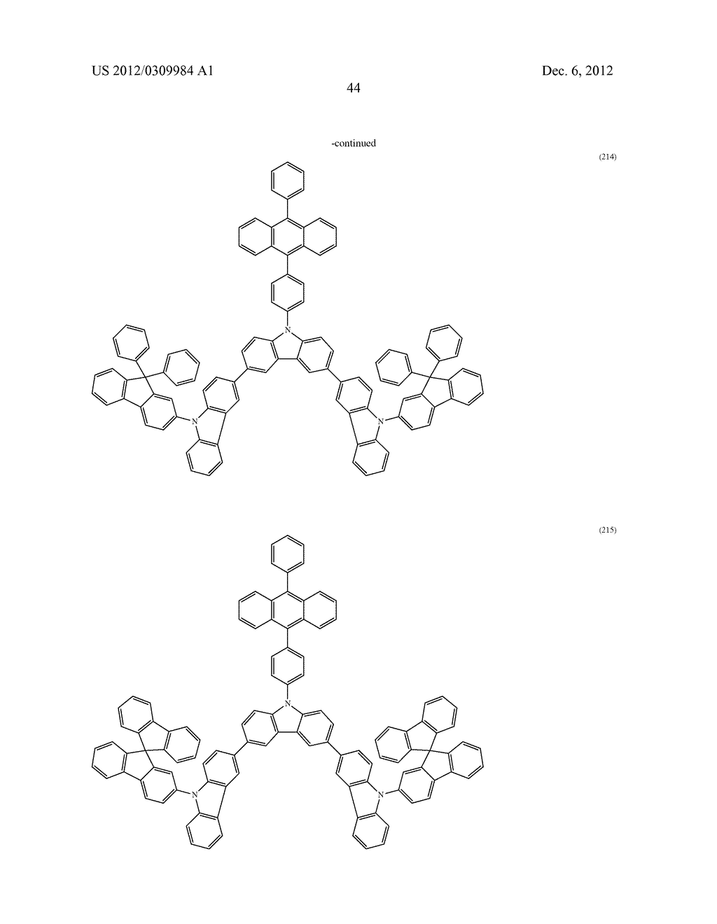 ORGANIC COMPOUND, ANTHRACENE DERIVATIVE, AND LIGHT-EMITTING ELEMENT,     LIGHT-EMITTING DEVICE, AND ELECTRONIC DEVICE USING ANTHRACENE DERIVATIVE - diagram, schematic, and image 116