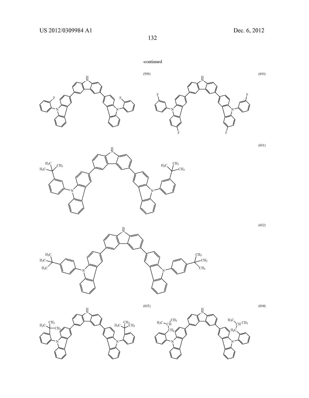 ORGANIC COMPOUND, ANTHRACENE DERIVATIVE, AND LIGHT-EMITTING ELEMENT,     LIGHT-EMITTING DEVICE, AND ELECTRONIC DEVICE USING ANTHRACENE DERIVATIVE - diagram, schematic, and image 204