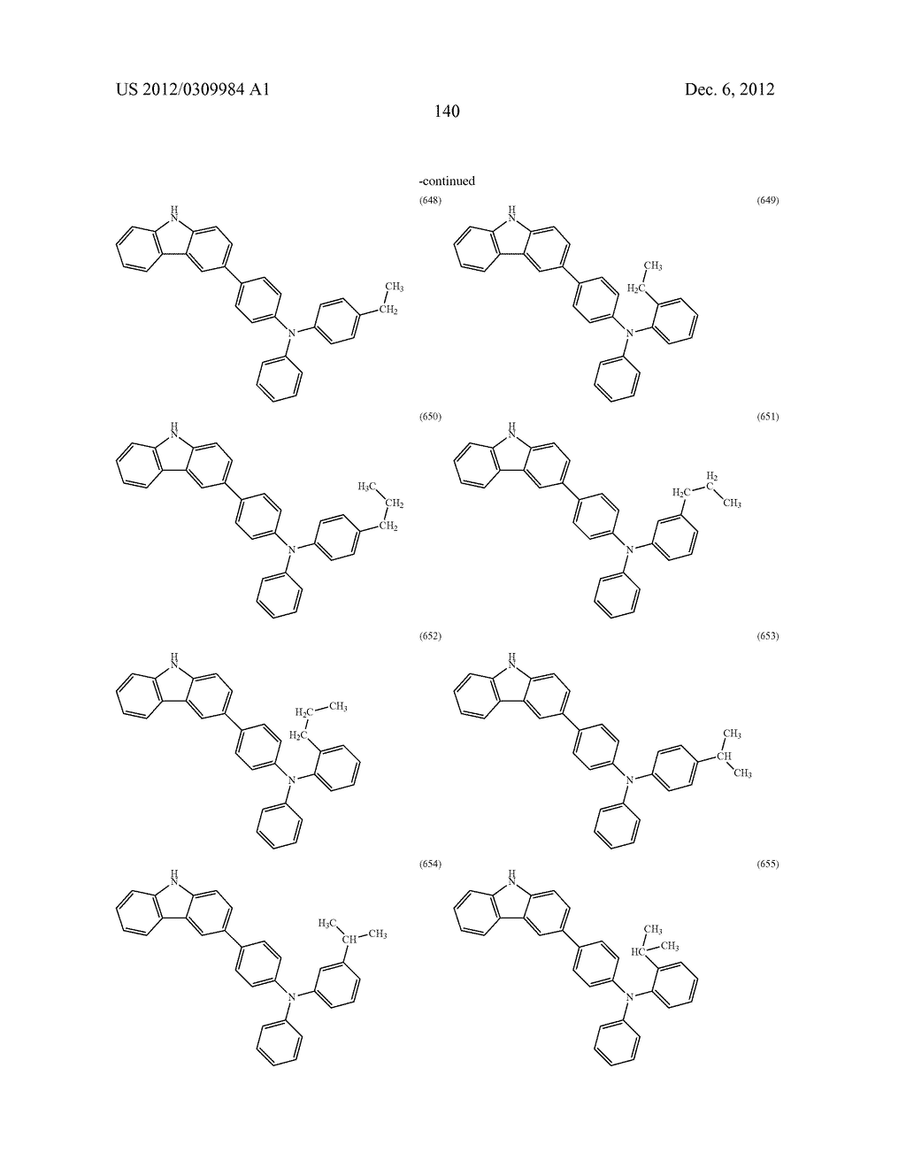 ORGANIC COMPOUND, ANTHRACENE DERIVATIVE, AND LIGHT-EMITTING ELEMENT,     LIGHT-EMITTING DEVICE, AND ELECTRONIC DEVICE USING ANTHRACENE DERIVATIVE - diagram, schematic, and image 212