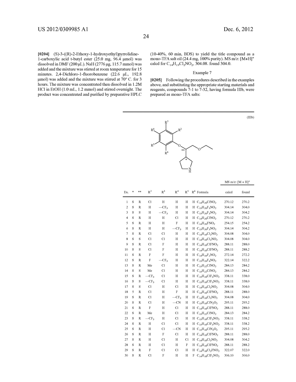 3-PHENOXYMETHYLPYRROLIDINE COMPOUNDS - diagram, schematic, and image 25