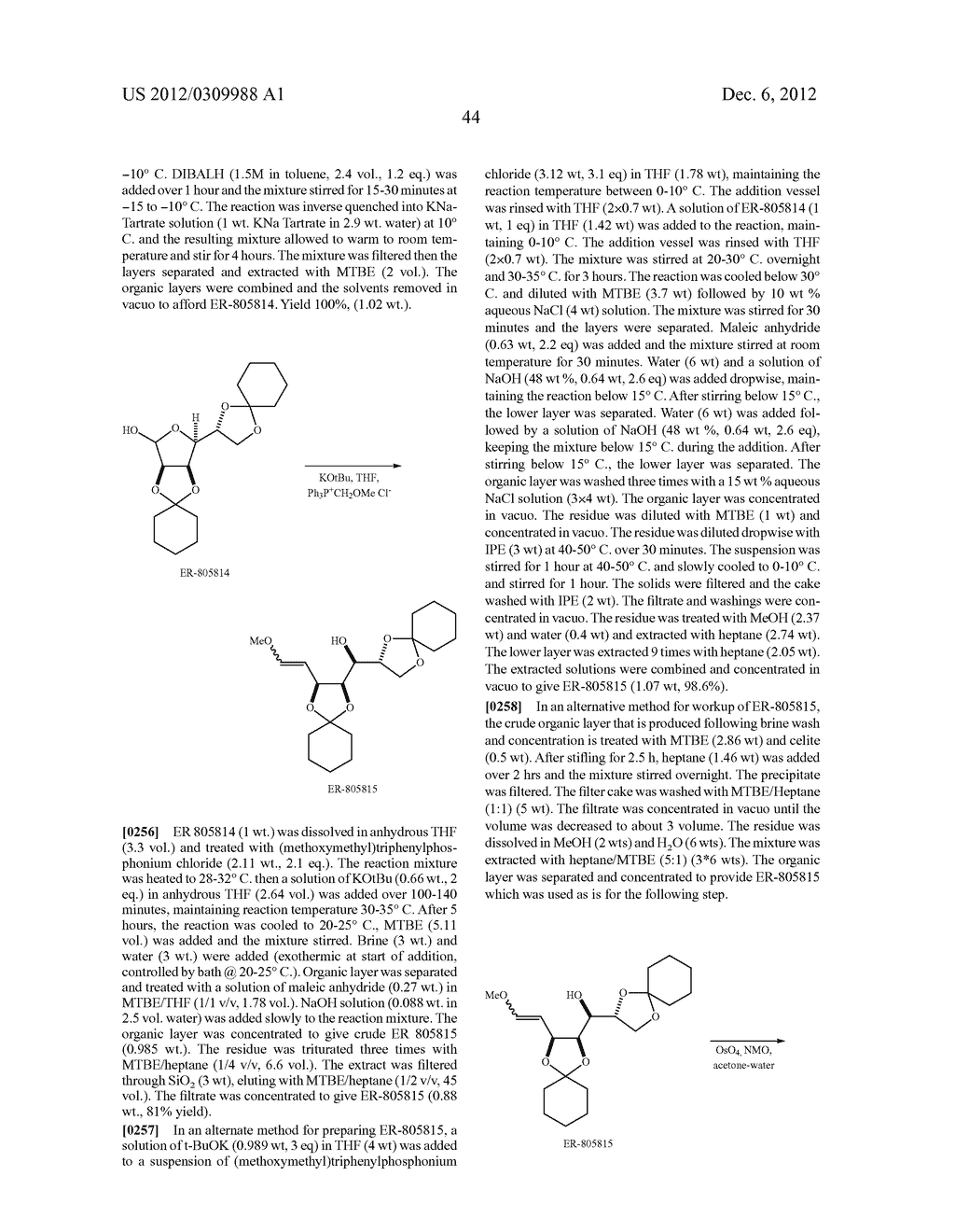 INTERMEDIATES FOR THE PREPARATION OF ANALOGS OF HALICHONDRIN B - diagram, schematic, and image 45
