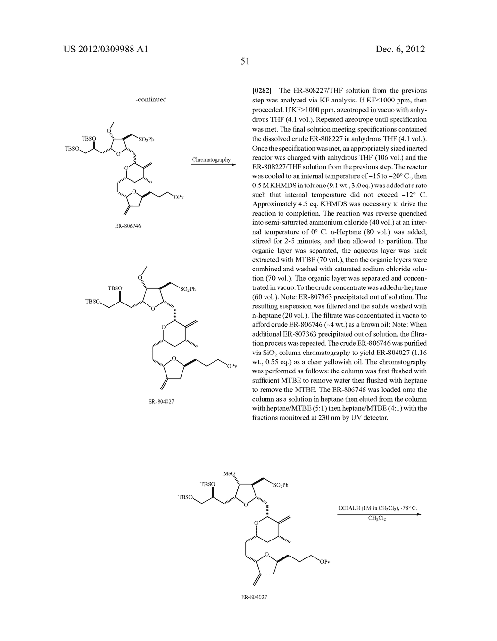 INTERMEDIATES FOR THE PREPARATION OF ANALOGS OF HALICHONDRIN B - diagram, schematic, and image 52