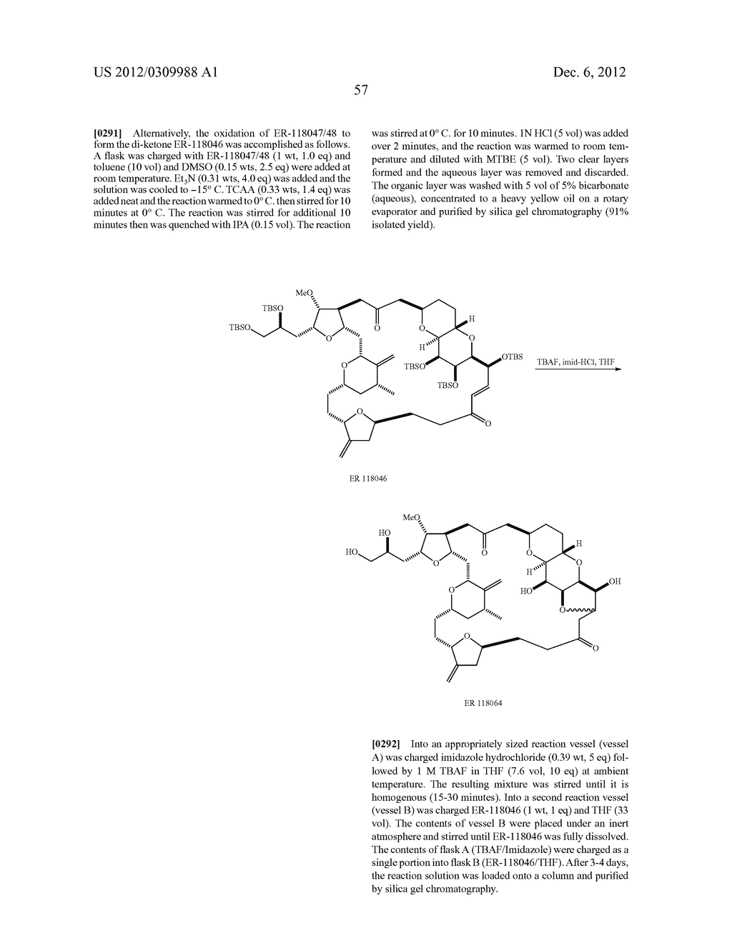 INTERMEDIATES FOR THE PREPARATION OF ANALOGS OF HALICHONDRIN B - diagram, schematic, and image 58