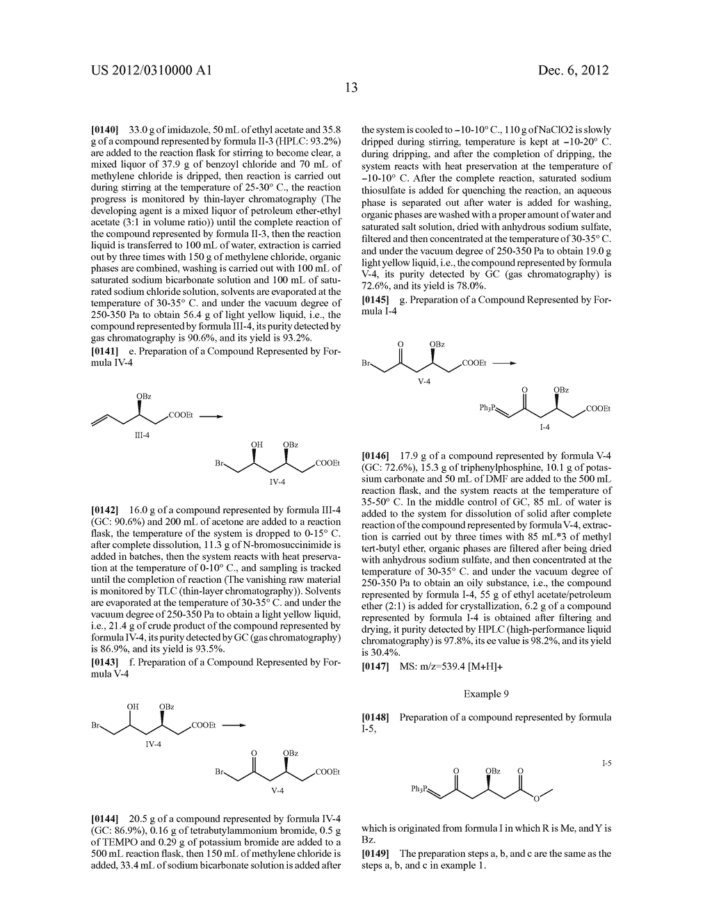 ROSUVASTATIN CALCIUM INTERMEDIATE AND METHOD FOR PREPARING THE SAME - diagram, schematic, and image 14