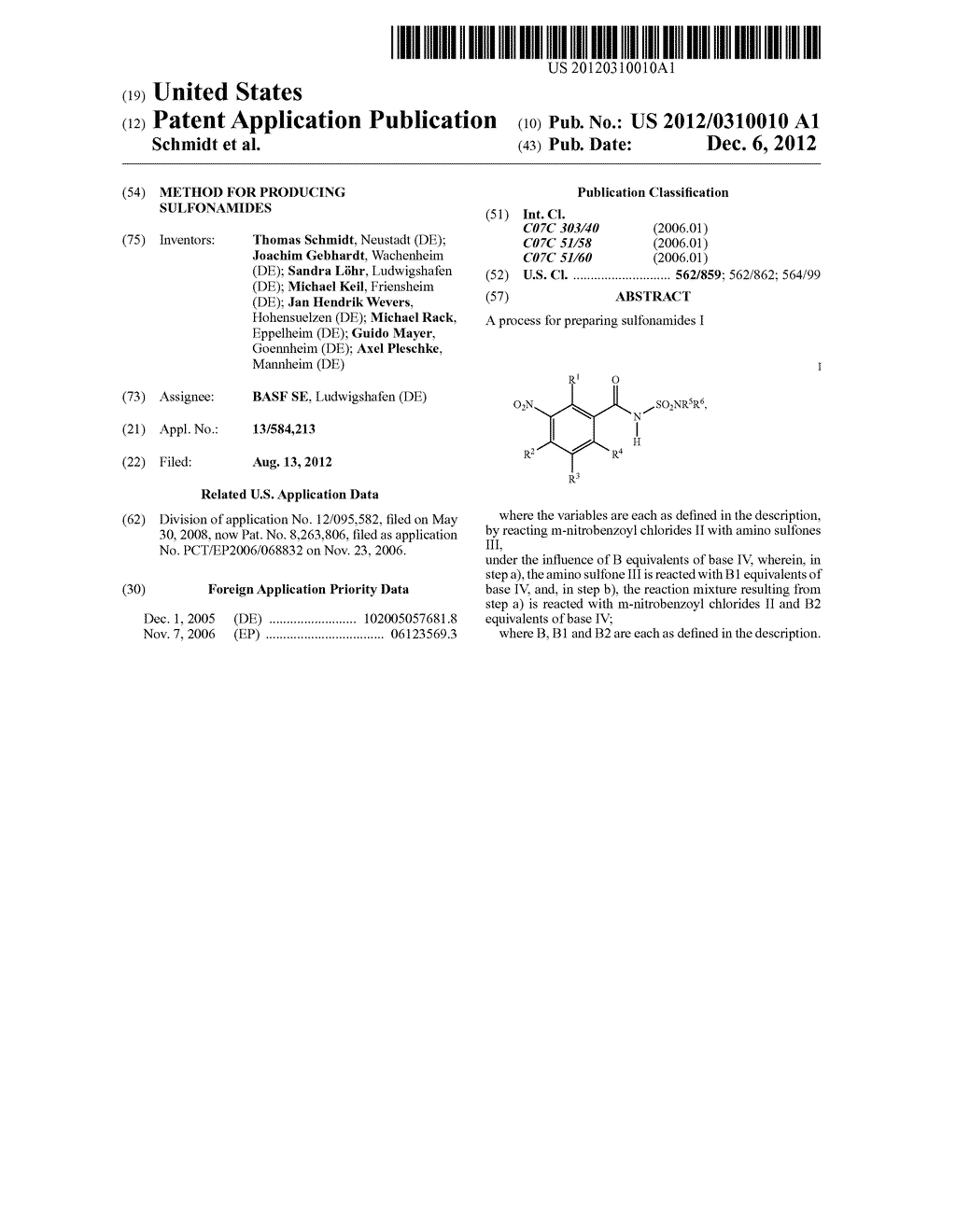 Method for producing sulfonamides - diagram, schematic, and image 01