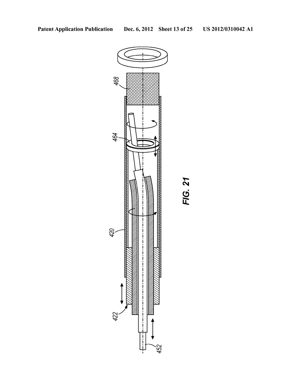 APPARATUS AND METHOD FOR REAL-TIME IMAGING AND MONITORING OF AN     ELECTROSURGICAL PROCEDURE - diagram, schematic, and image 14