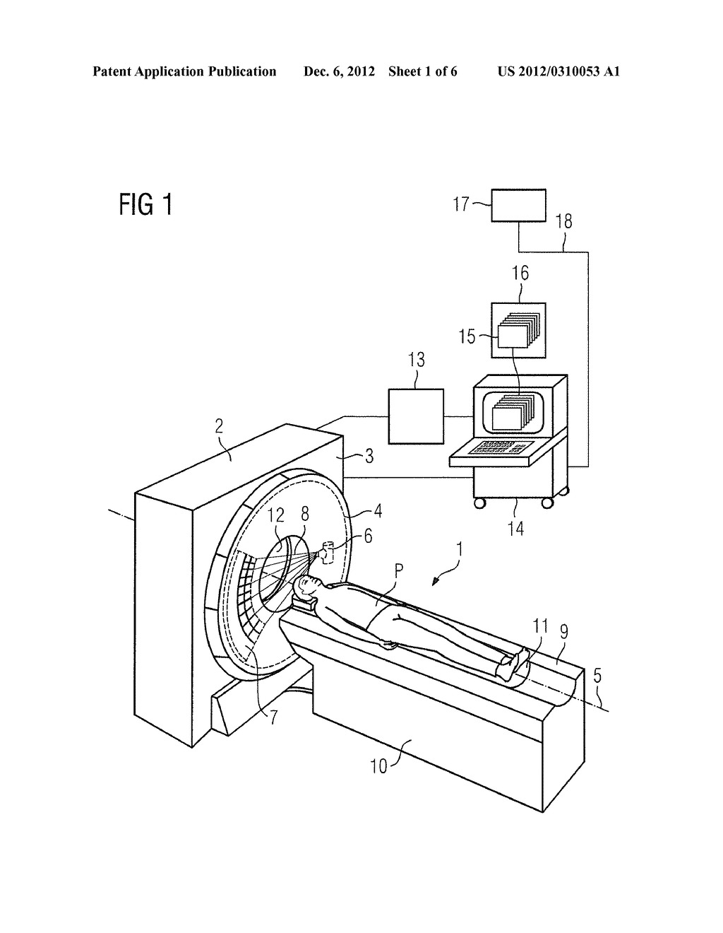 MEDICAL INSTALLATION, AND METHOD FOR CONTROLLING A MEDICAL APPARATUS     THEREIN - diagram, schematic, and image 02