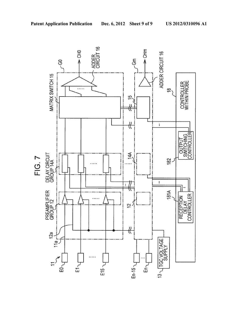 ULTRASOUND PROBE AND ULTRASOUND DIAGNOSIS APPARATUS - diagram, schematic, and image 10