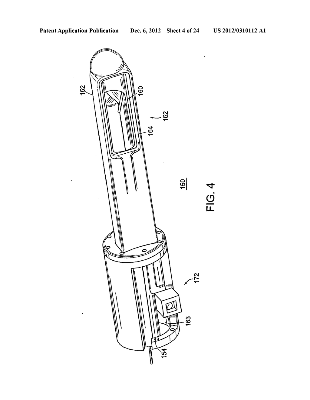 APPARATUS FOR INSERTION OF A MEDICAL DEVICE DURING A MEDICAL IMAGING     PROCESS - diagram, schematic, and image 05