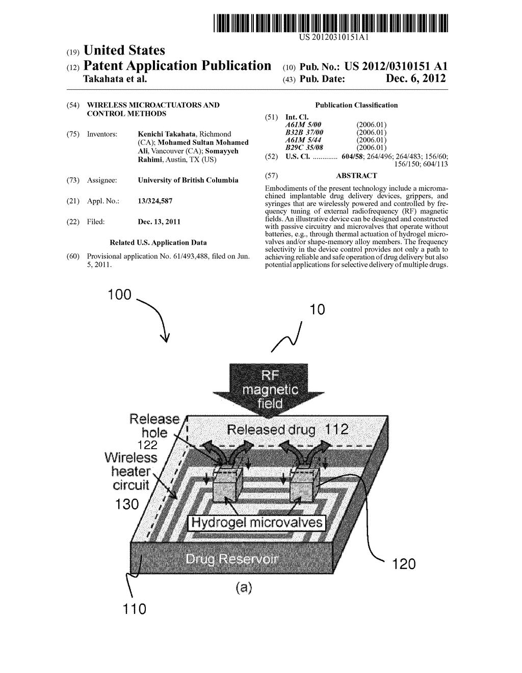 WIRELESS MICROACTUATORS AND CONTROL METHODS - diagram, schematic, and image 01