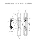 DISPOSABLE CASSETTE FOR MEDICAL USE FOR A PERFUSION PUMP, AND METHOD FOR     MANUFACTURING SAME diagram and image