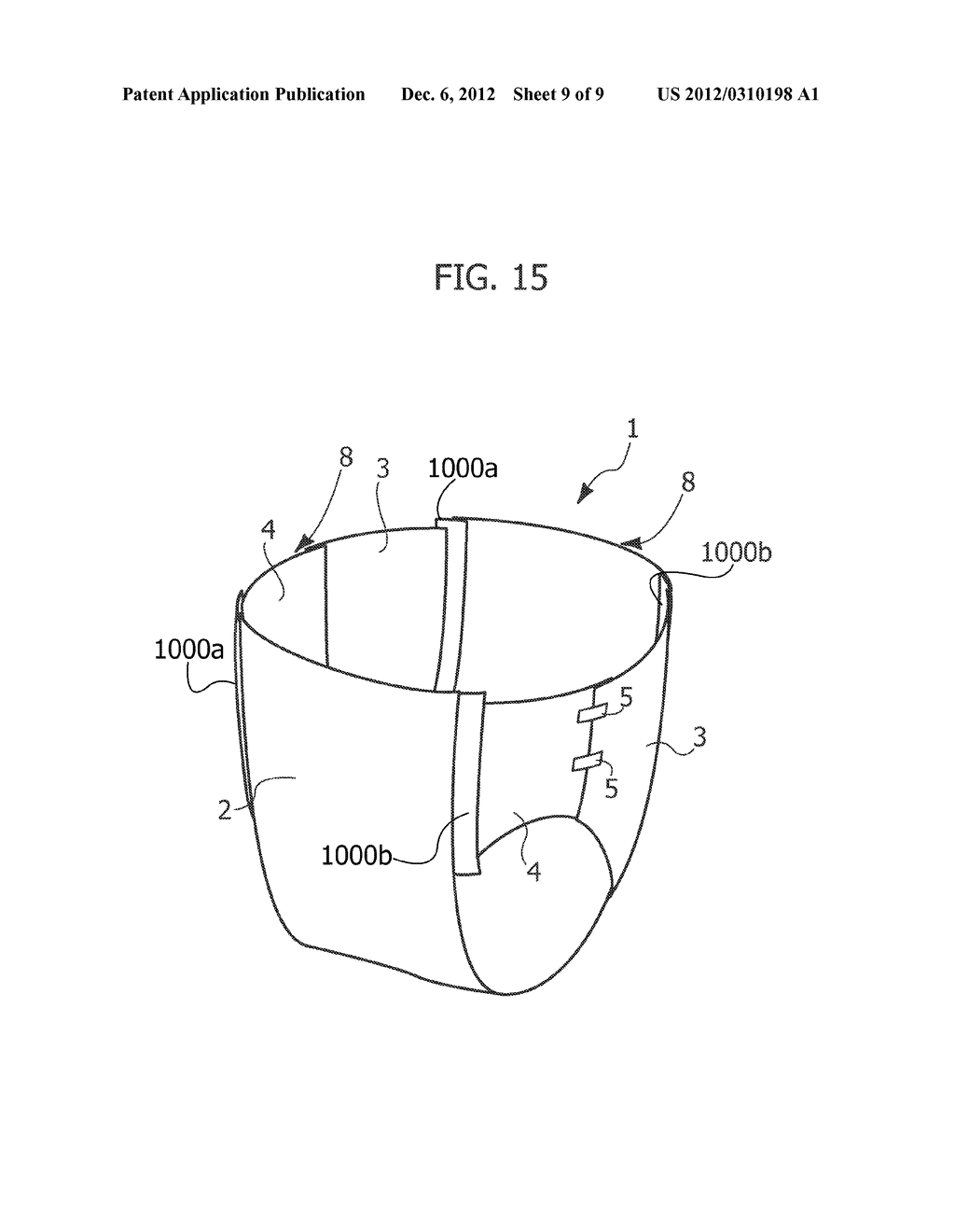 PROCESS FOR PRODUCING SANITARY ARTICLES THAT CAN BE WORN AS A PAIR OF     PANTS, AND CORRESPONDING INTERMEDIATE PRODUCT - diagram, schematic, and image 10