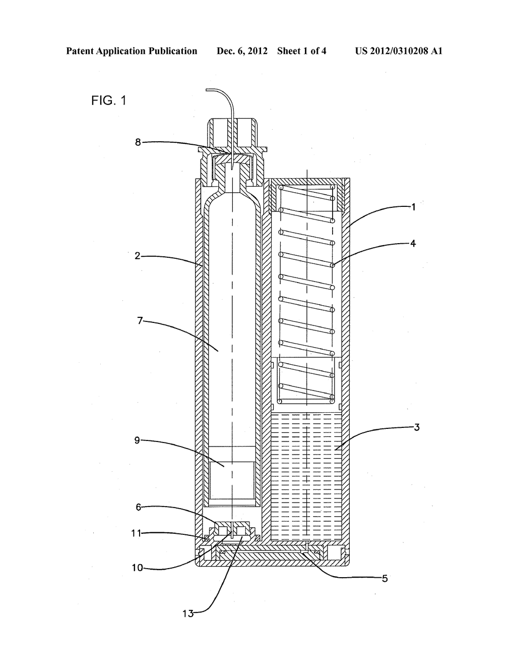 DEVICE FOR ADMINISTERING A FLUID PRODUCT - diagram, schematic, and image 02