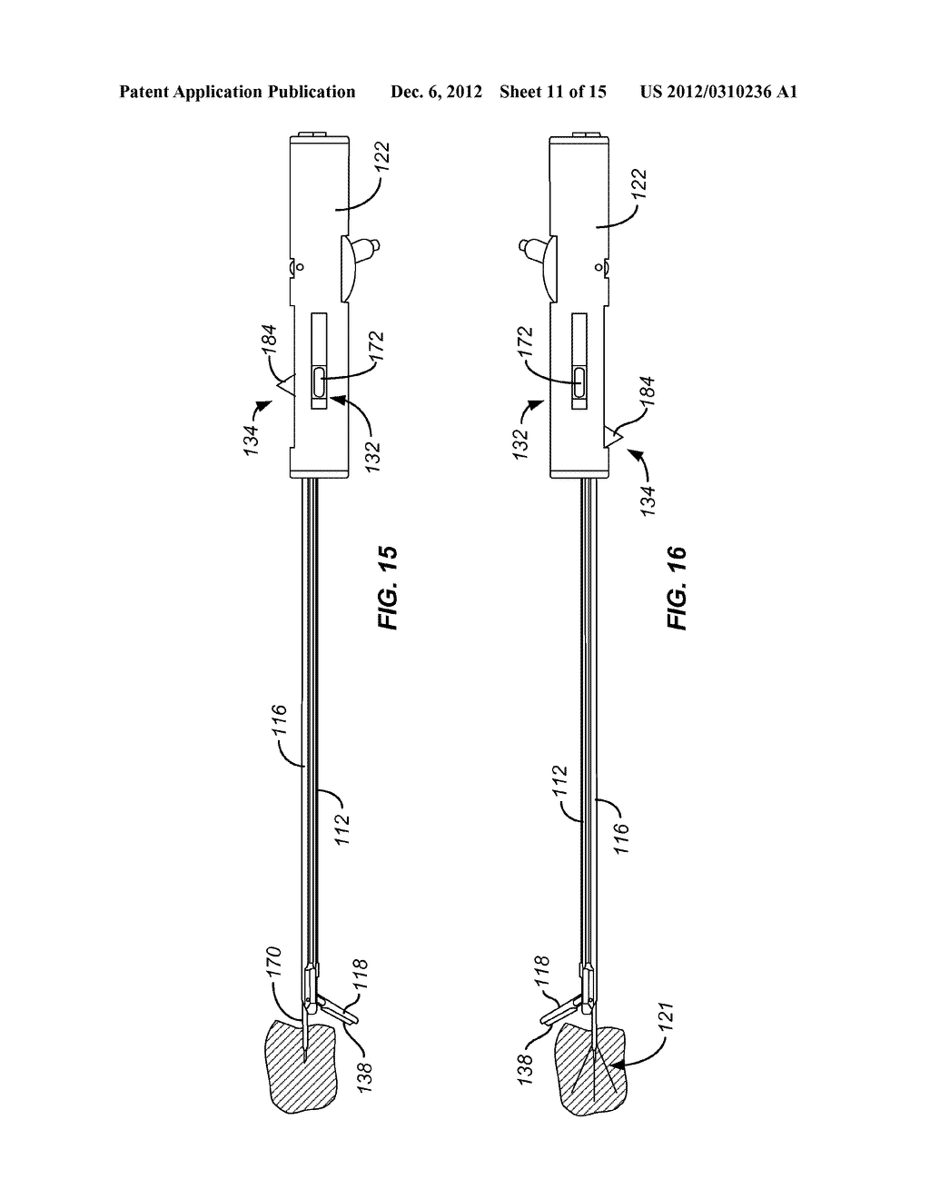 NEEDLE AND TINE DEPLOYMENT MECHANISM - diagram, schematic, and image 12