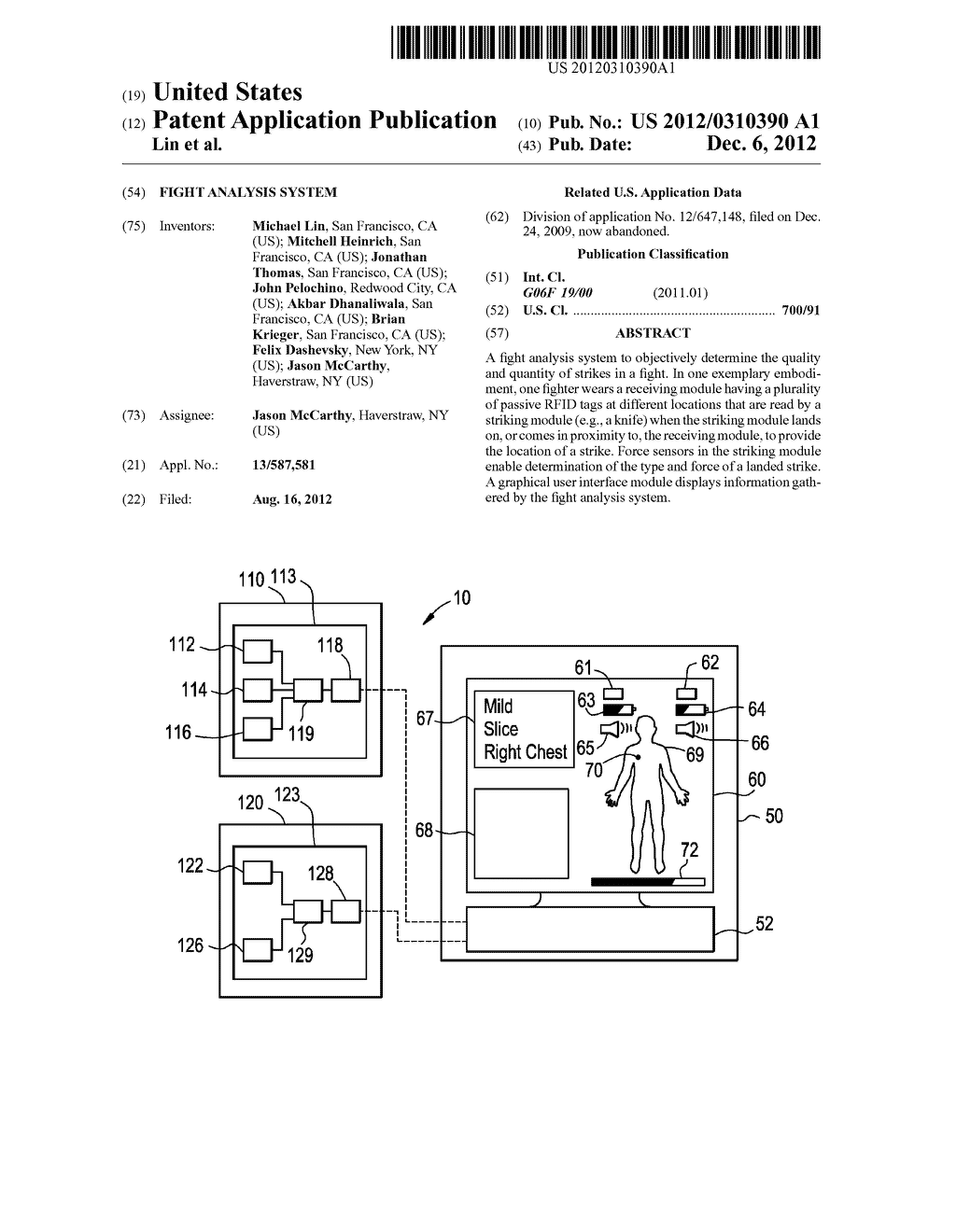 FIGHT ANALYSIS SYSTEM - diagram, schematic, and image 01