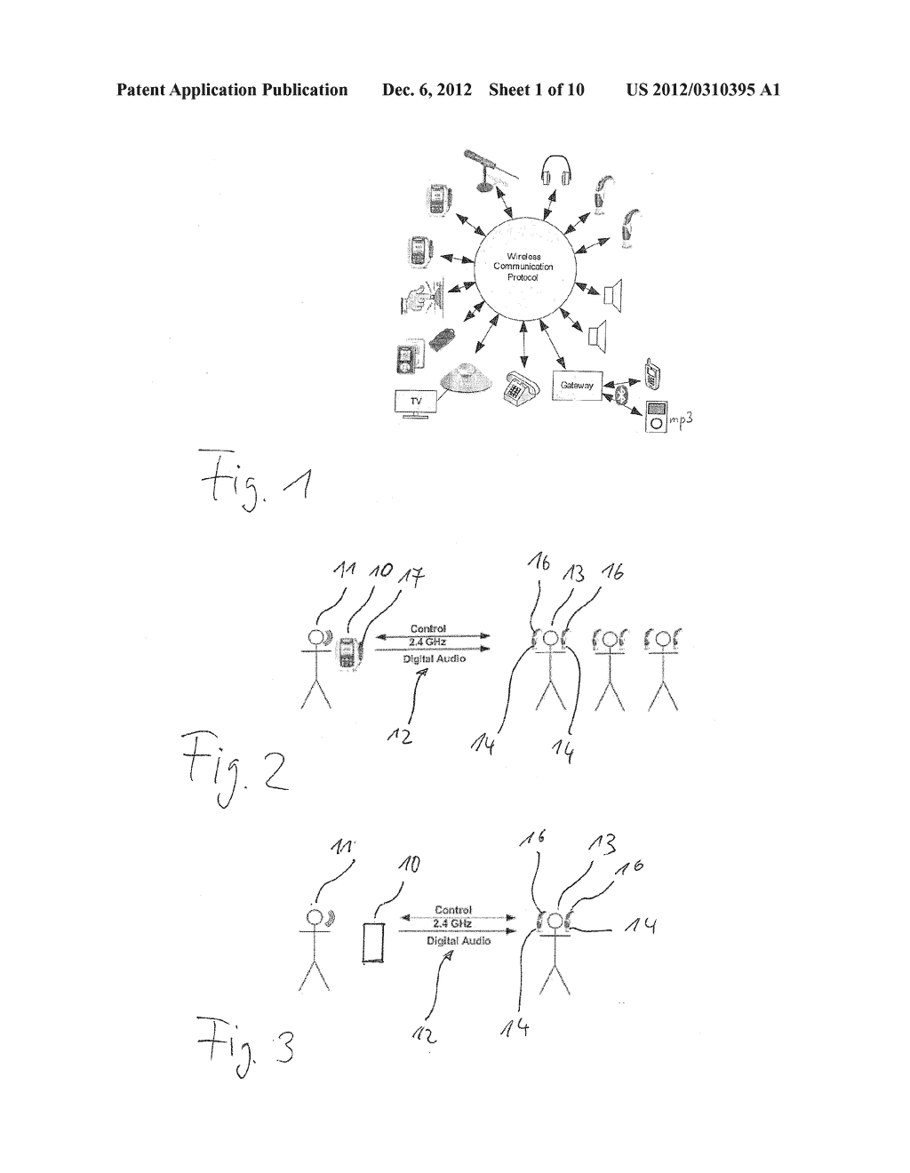 WIRELESS SOUND TRANSMISSION SYSTEM AND METHOD USING IMPROVED FREQUENCY     HOPPING AND POWER SAVING MODE - diagram, schematic, and image 02