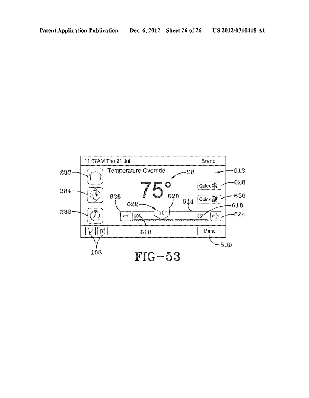 HVAC CONTROLLER USER INTERFACES - diagram, schematic, and image 27