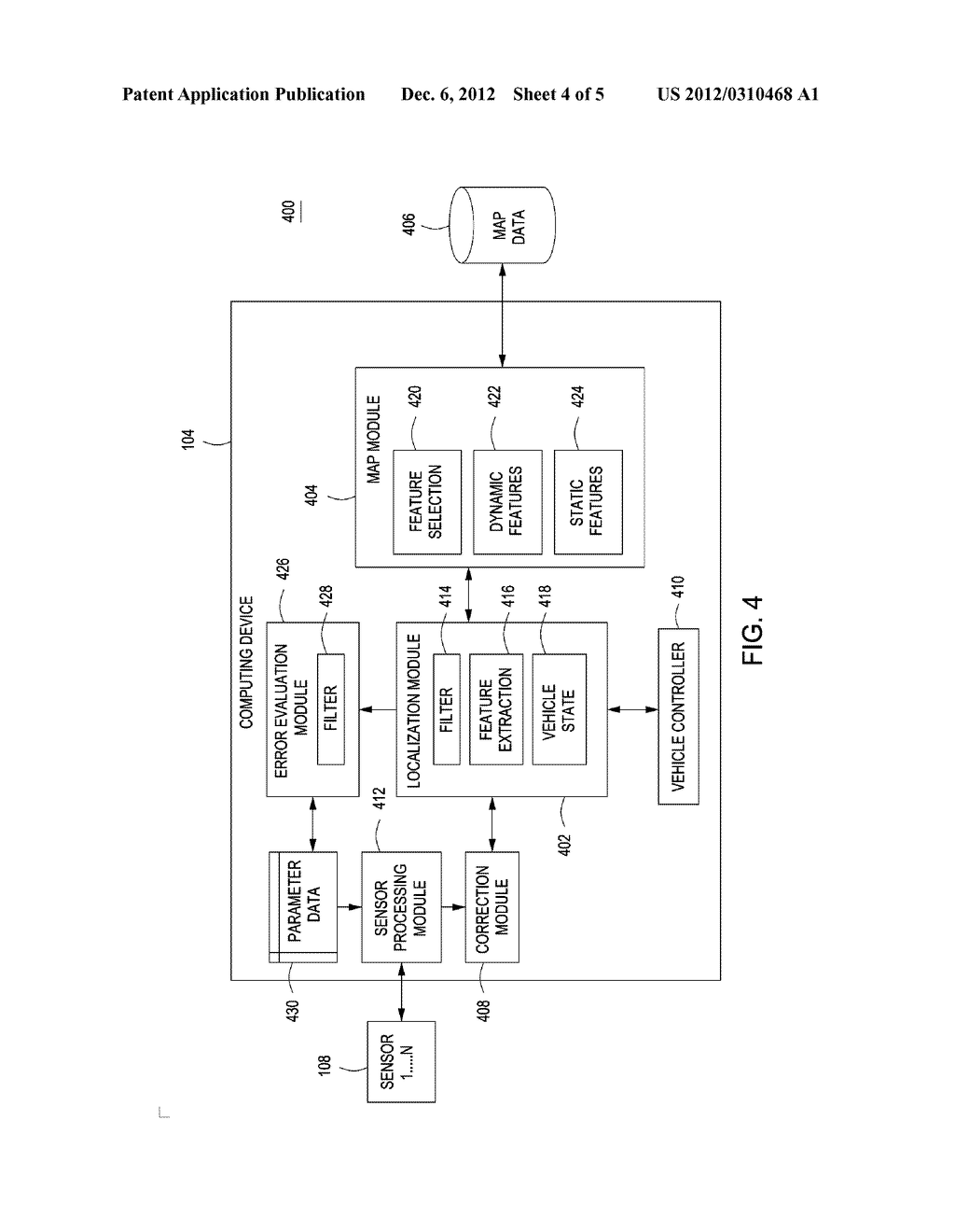 METHOD AND APPARATUS FOR AUTOMATICALLY CALIBRATING VEHICLE PARAMETERS - diagram, schematic, and image 05