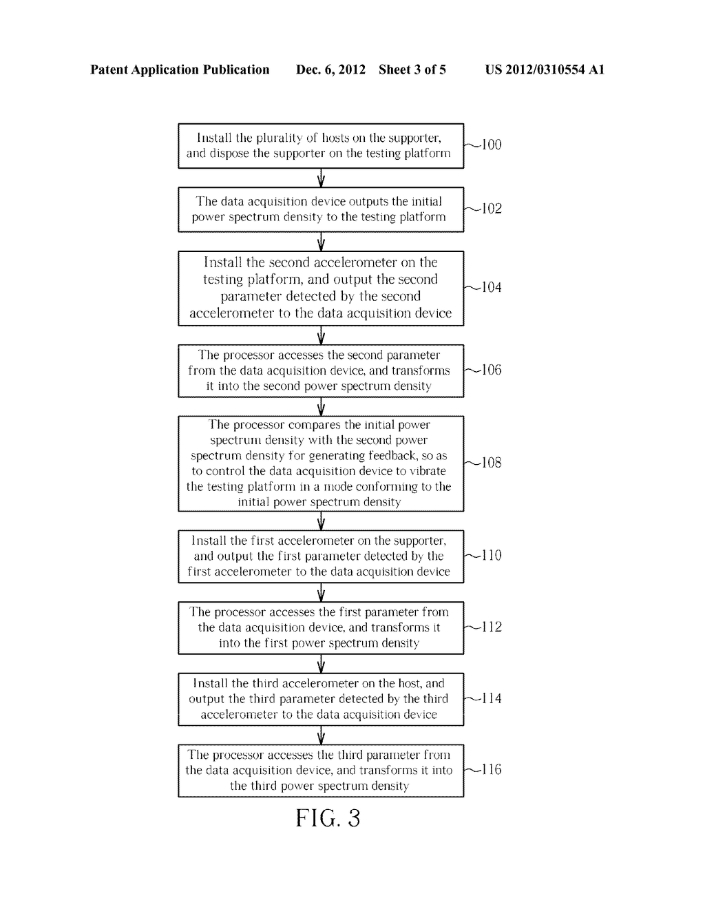 DETECTING SYSTEM FOR HOST VIBRATION TEST AND RELATED METHOD - diagram, schematic, and image 04