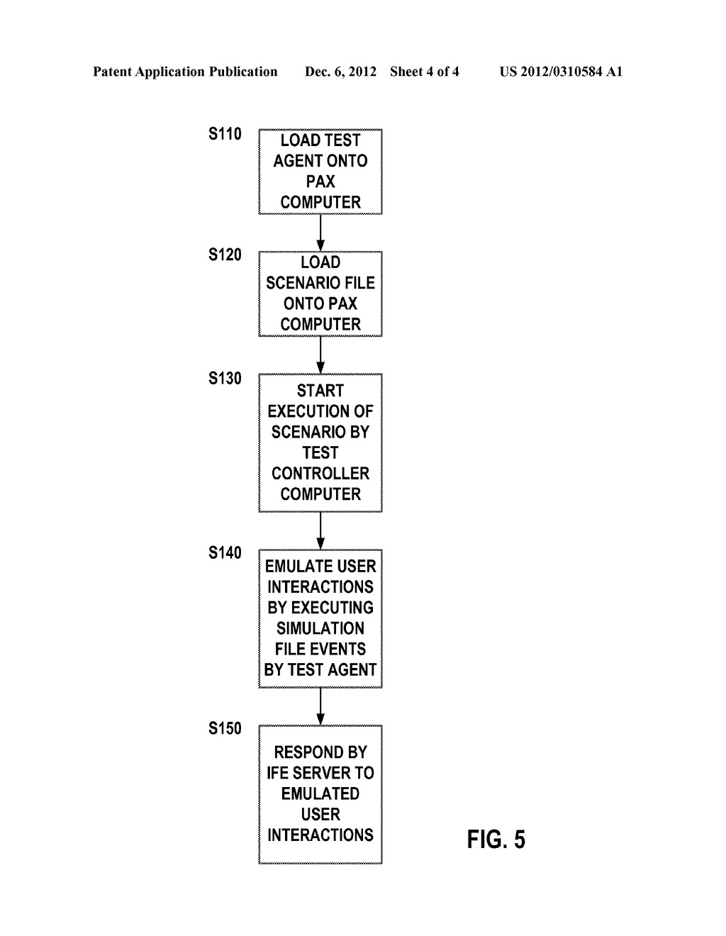 AUTOMATED AND COORDINATED SIMULATION OF MULTIPLE CONCURRENT USER     INTERACTIONS - diagram, schematic, and image 05