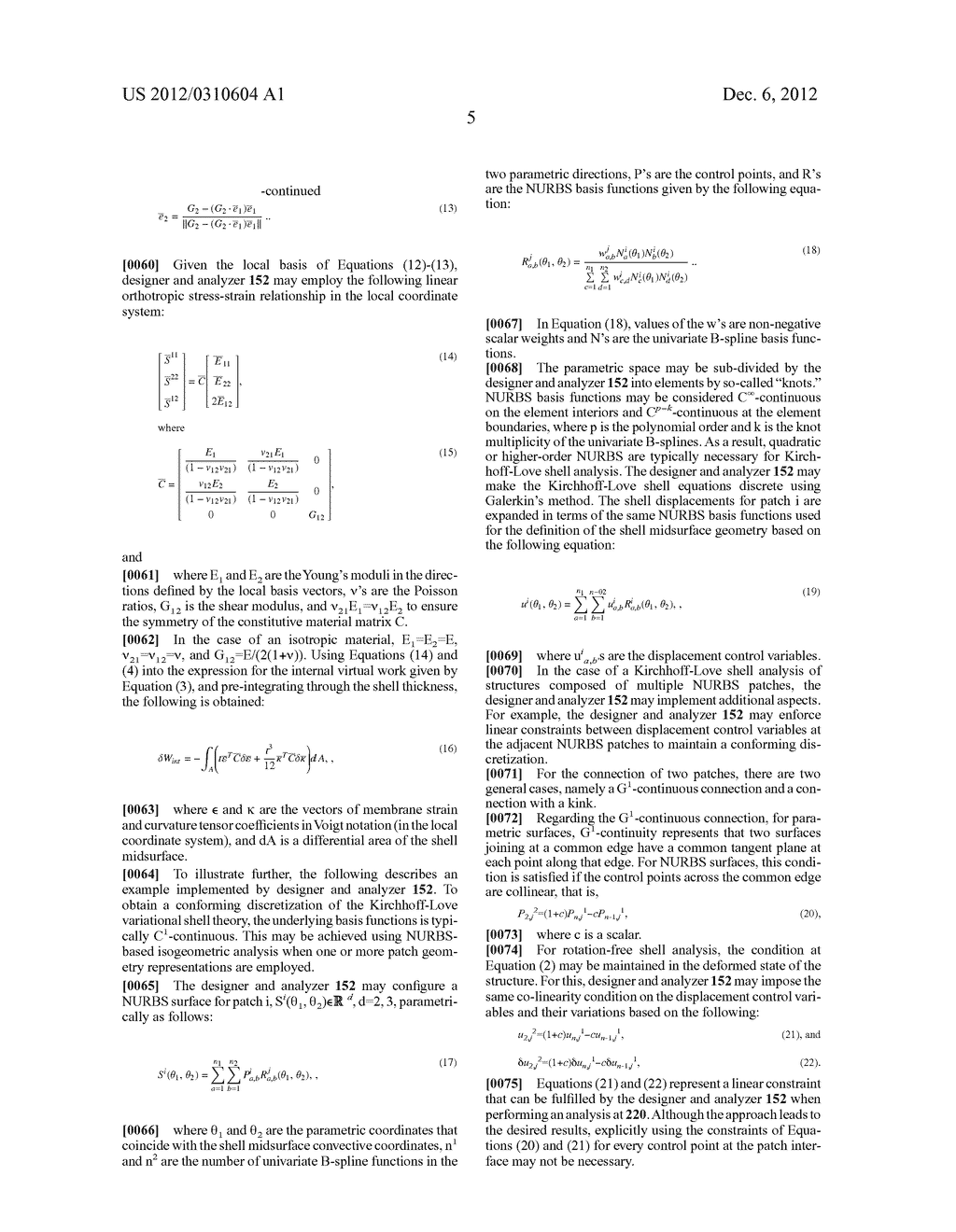 THREE-DIMENSIONAL GEOMETRIC DESIGN, ANALYSIS, AND OPTIMIZATION OF SHELL     STRUCTURES - diagram, schematic, and image 16