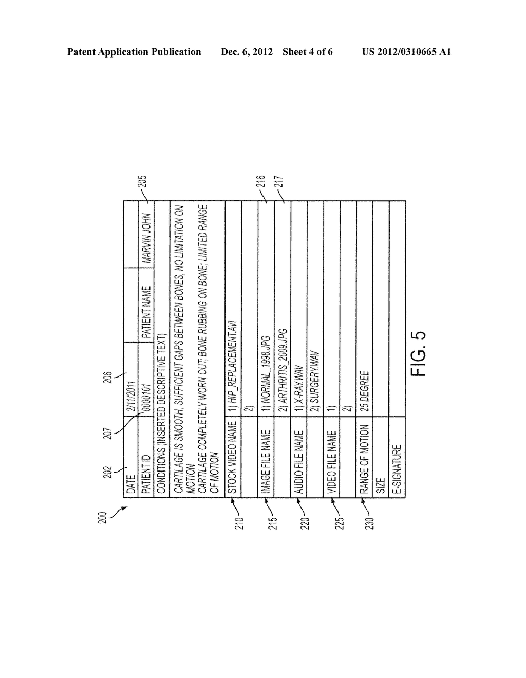 PERSONALIZED MEDICAL RECORD - diagram, schematic, and image 05