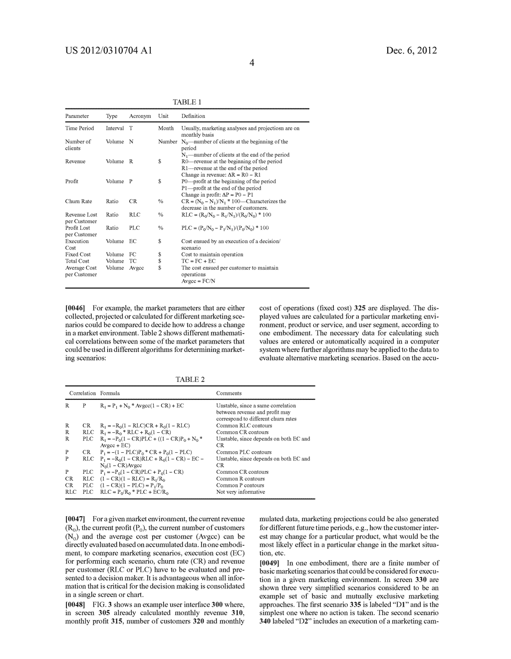 COMPUTING MARKETING SCENARIOS BASED ON MARKET CHARACTERISTICS - diagram, schematic, and image 18