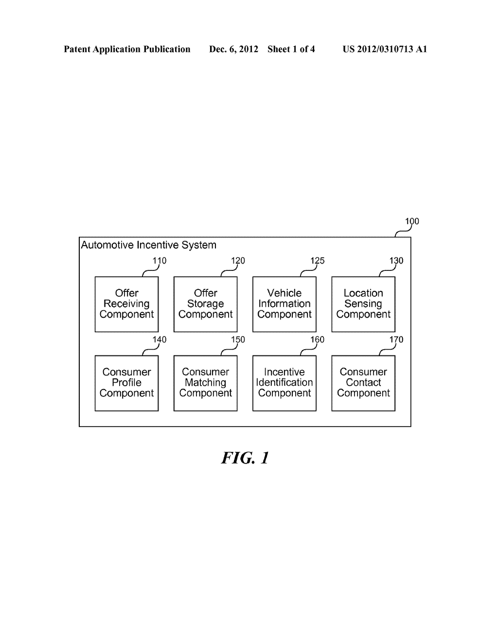 PRESENTING OFFERS TO CONSUMERS BASED ON INFORMATION FROM A VEHICLE - diagram, schematic, and image 02