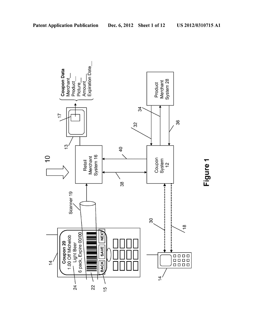 SYSTEMS AND METHODS FOR AN ELECTRONIC COUPON SYSTEM - diagram, schematic, and image 02