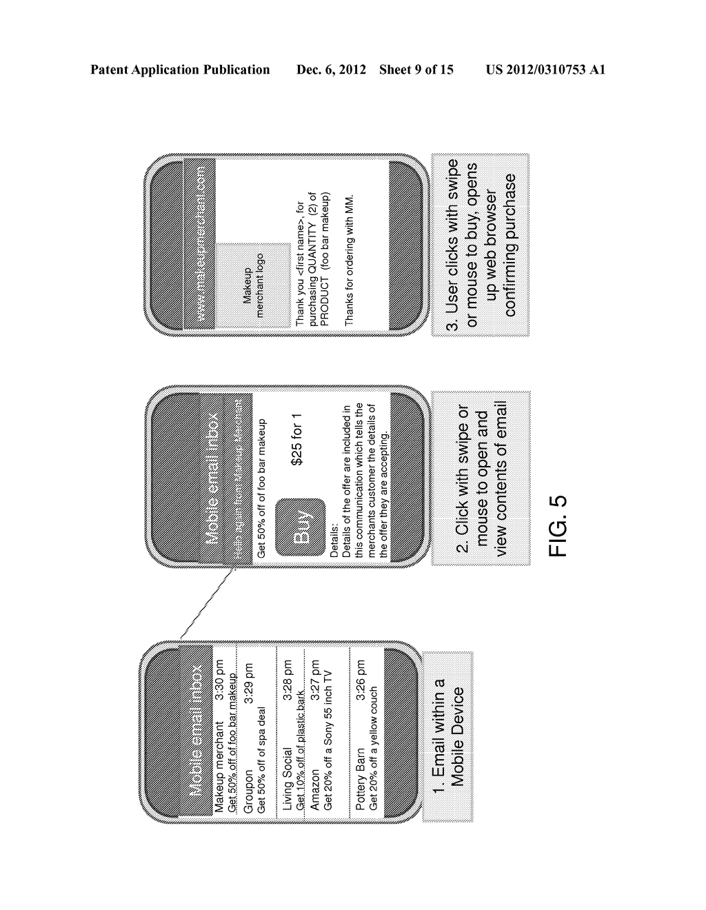 SYSTEM, METHOD, AND COMPUTER PROGRAM PRODUCT FOR ELECTRONIC PURCHASING     WITHOUT ALPHA NUMERIC DATA ENTRY - diagram, schematic, and image 10