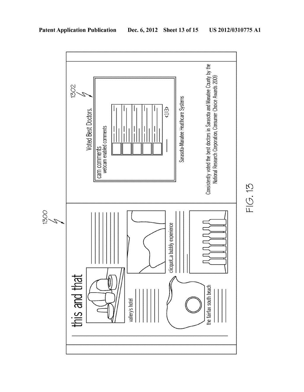 Systems and Methods for Providing Dynamic Content into a Static Electronic     Document - diagram, schematic, and image 14