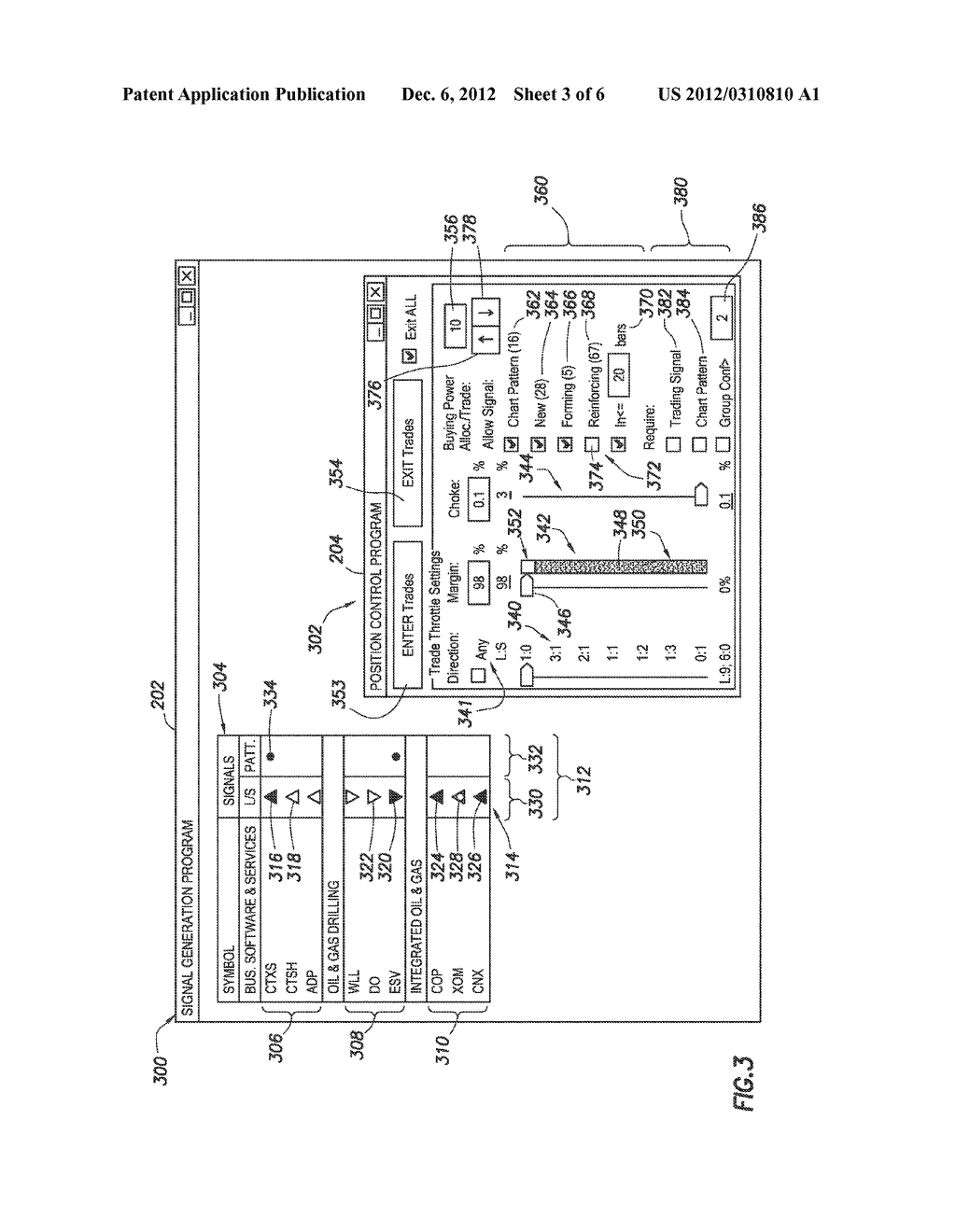 METHOD AND SYSTEM OF ENTERING POSITIONS REGARDING SECURITIES - diagram, schematic, and image 04