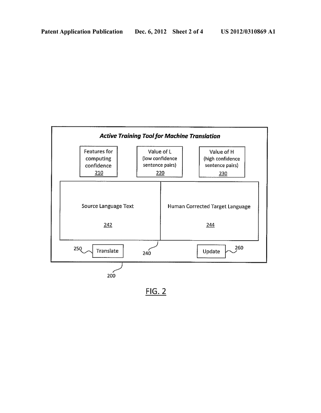 ACTIVE LEARNING SYSTEMS AND METHODS FOR RAPID PORTING OF MACHINE     TRANSLATION SYSTEMS TO NEW LANGUAGE PAIRS OR NEW DOMAINS - diagram, schematic, and image 03