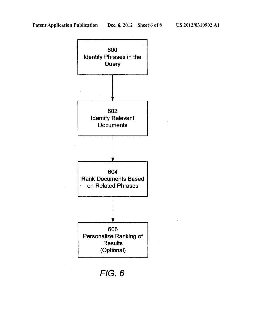 PHRASE-BASED DETECTION OF DUPLICATE DOCUMENTS IN AN INFORMATION RETRIEVAL     SYSTEM - diagram, schematic, and image 07