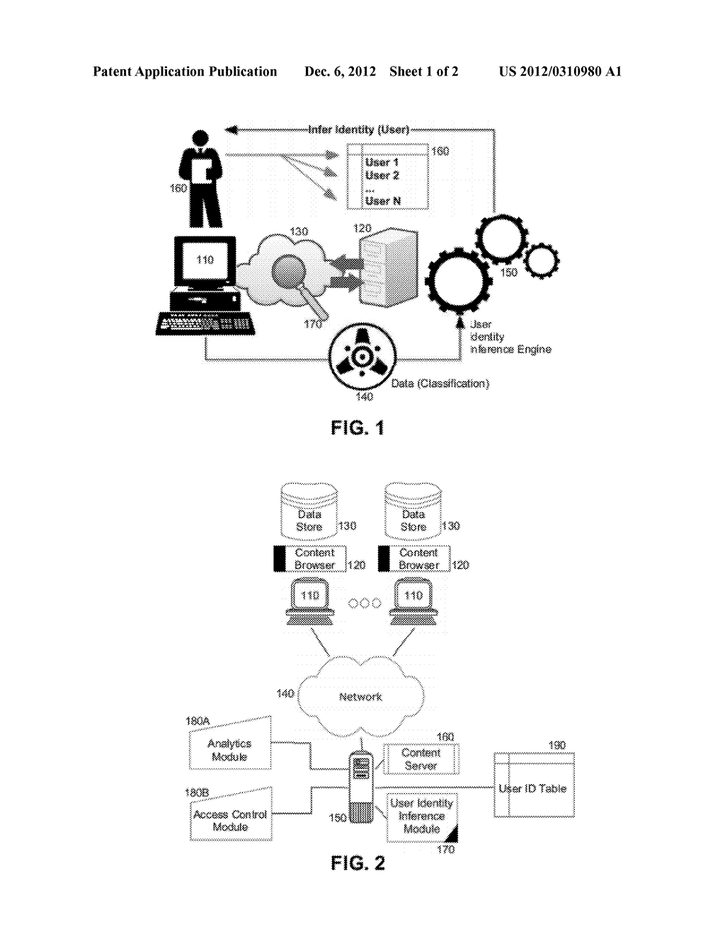 INFERRED USER IDENTITY IN CONTENT DISTRIBUTION - diagram, schematic, and image 02