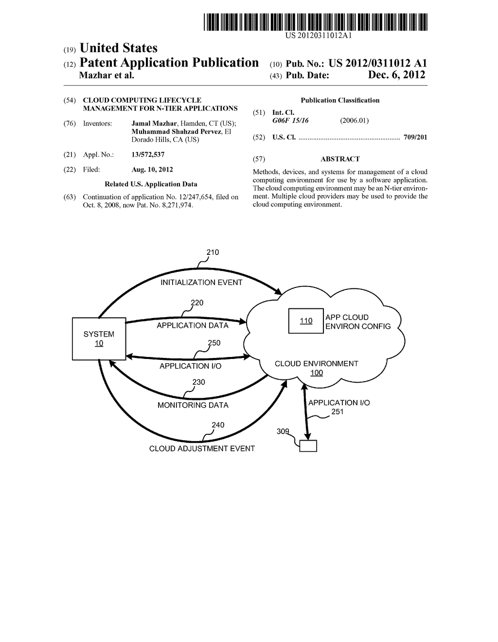 Cloud Computing Lifecycle Management for N-Tier Applications - diagram, schematic, and image 01