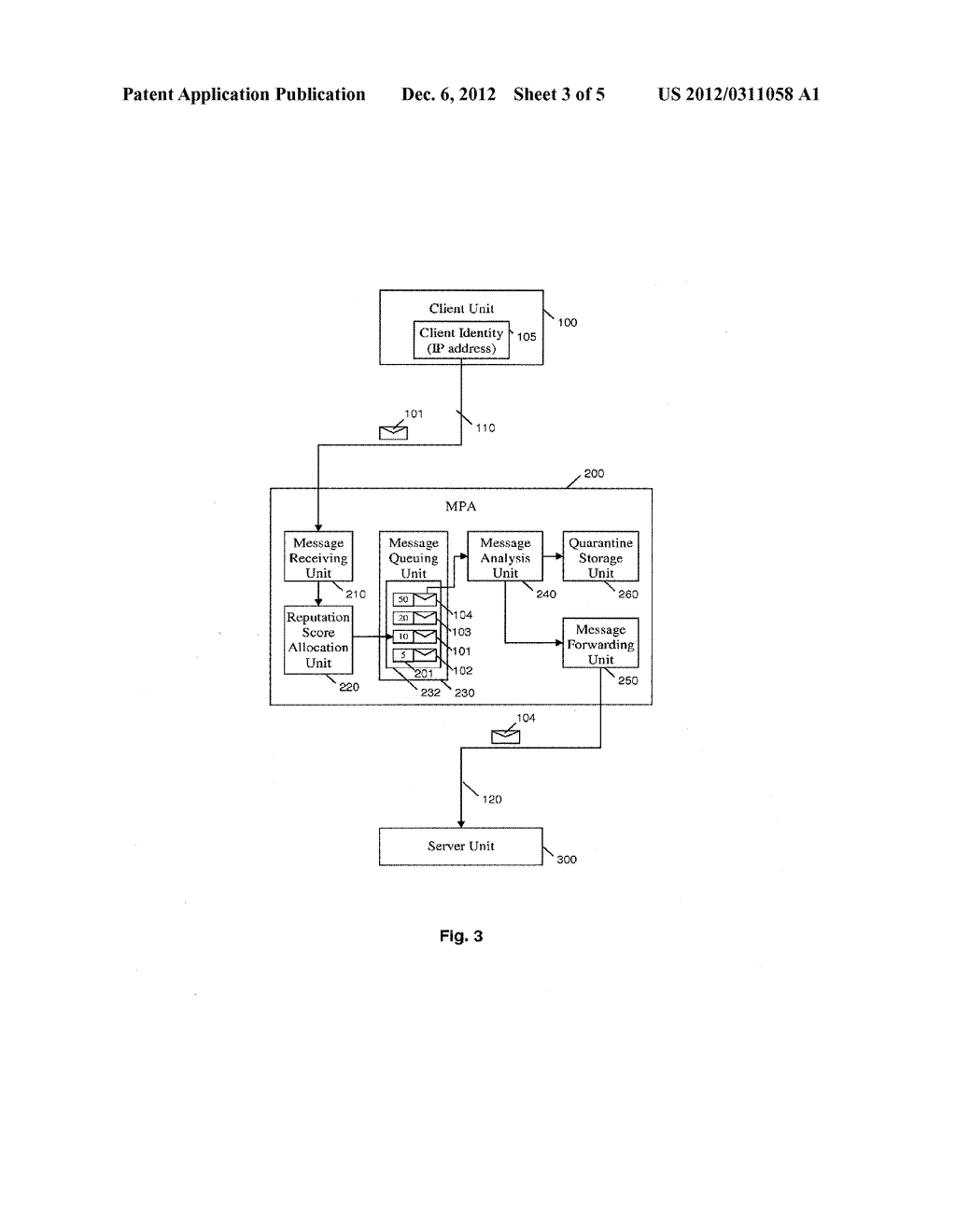 METHOD AND APPARATUS FOR ELECTRONIC MAIL FILTERING - diagram, schematic, and image 04