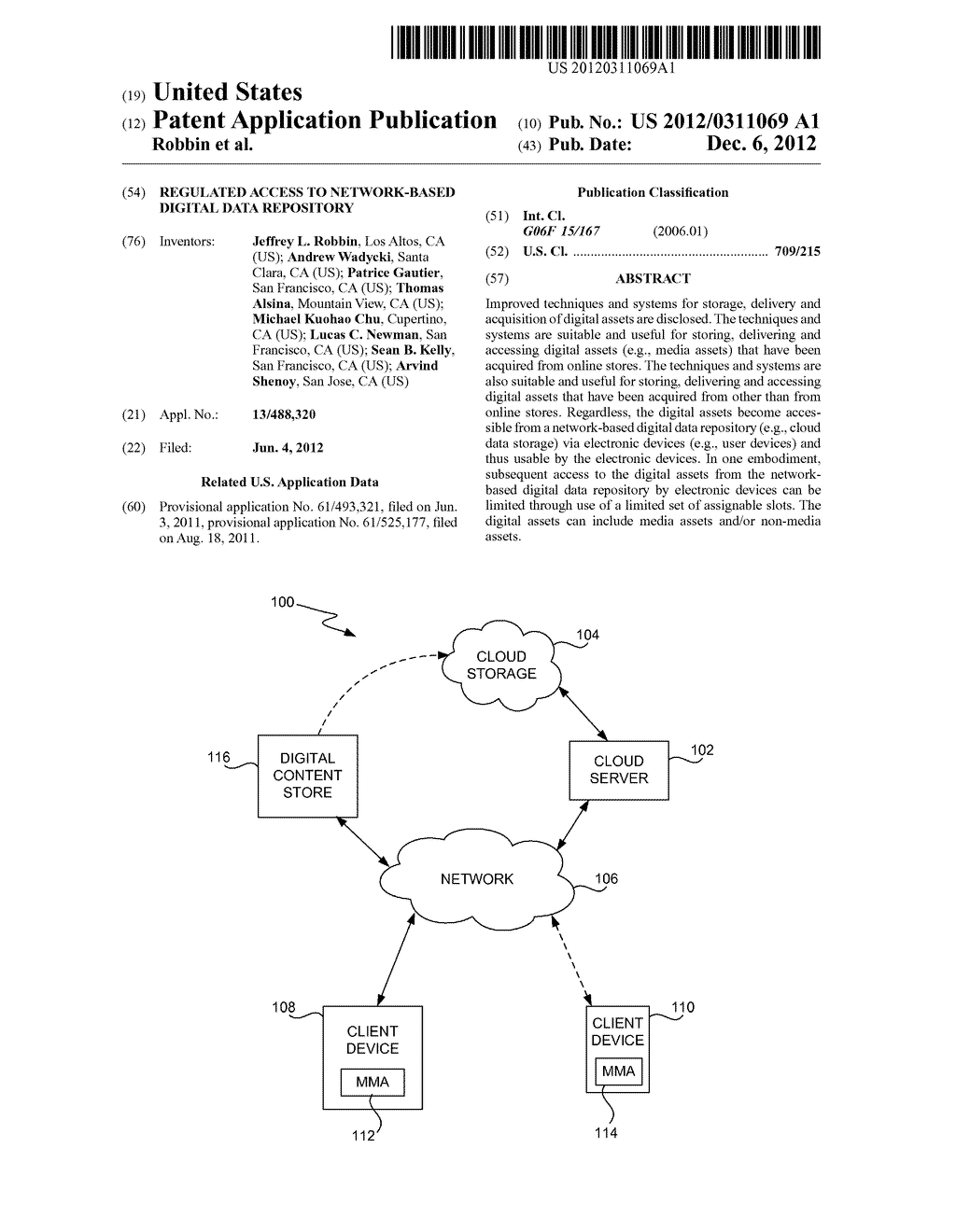 Regulated Access to Network-Based Digital Data Repository - diagram, schematic, and image 01