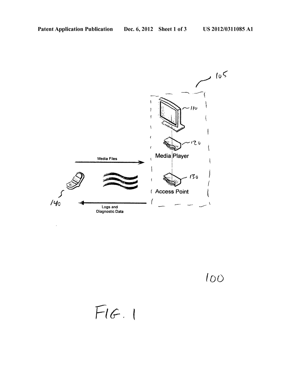 METHOD AND SYSTEM FOR PROVISIONING CONTENT DISPLAY SYSTEMS USING MOBILE     COMMUNICATIONS TECHNOLOGY - diagram, schematic, and image 02