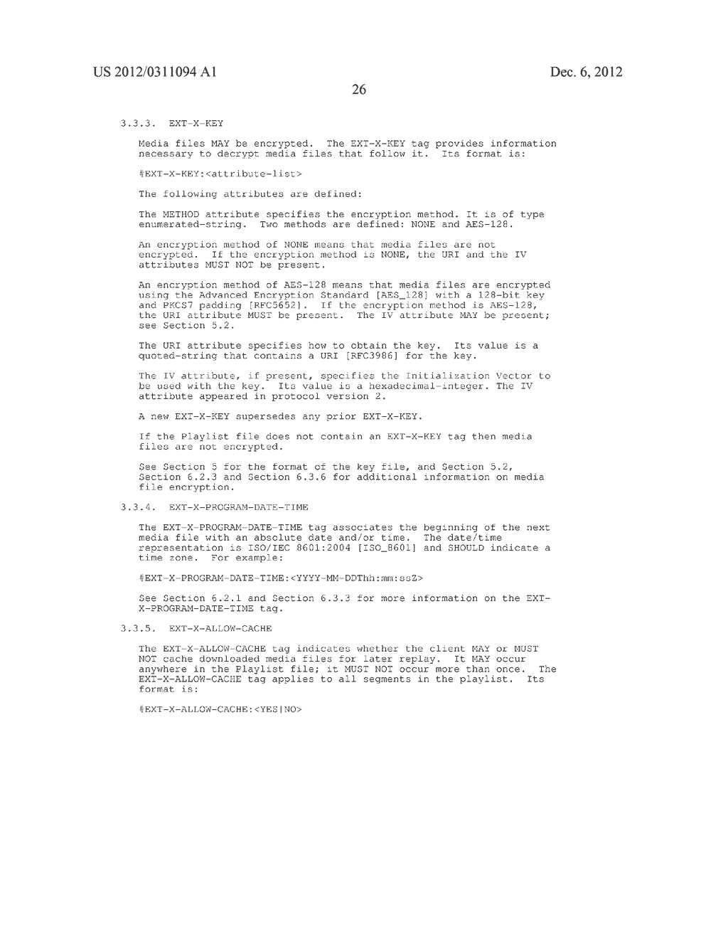 PLAYLISTS FOR REAL-TIME OR NEAR REAL-TIME STREAMING - diagram, schematic, and image 52